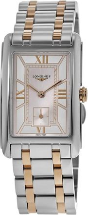 Longines DolceVita Quartz White Dial Rose Gold-Plated Steel Womens Watch L5.512.5.75.7