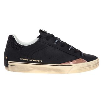 Crime London Dames, Schoenen, Zwart, Maat: 40 EU Leer
