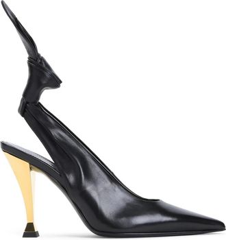 Givenchy Beauw Slingbacks - Dames - Pumps - Zwart - 37 EU - Leer - Schoenen