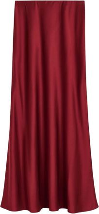 By Malene Birger Barbara Rok - Dames - Maxi Rokken - Rood - XS - Polyester - Rokken