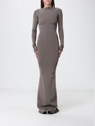 Rick Owens Abito Temple lungo in jersey