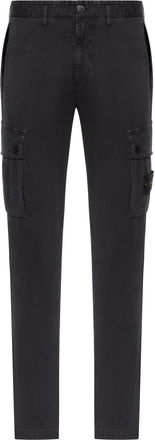 Stone Island COMPASS LOGO CARGO PANTS - Stone Island - Man