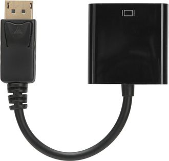 OEM Convertidor Dp A Vga, Dise&ntilde;o De Conexi&oacute;n R&aacute;pida, Conector Chapado En Oro, Modo Extendido, Modo Espejo, Resoluci&oacute;n De V&iacute;deo De Alta Definici&oacute;n 1080p, A