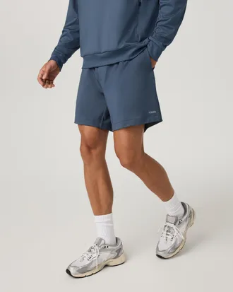 Vuori Clothing Sunday Track Shorts 6 | Frost Grey | XS, Size Extra Small