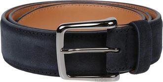 Tod's Nieuwe Basic Riem - Heren - Riemen - Blauw - 100 CM - Leer - Accessoires