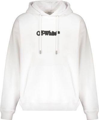 Off-white White Hoodie, Modern Style