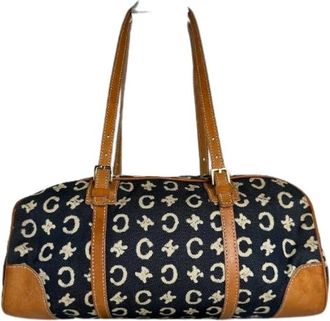 Celine Pre-owned Handbags, female, Black, Size: ONE SIZE Pre-owned Bowling Bag