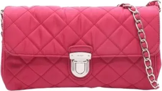 Prada Pre-owned Cross Body Bags, female, Pink, Size: ONE SIZE Pre-owned Vintage Shoulder Bag