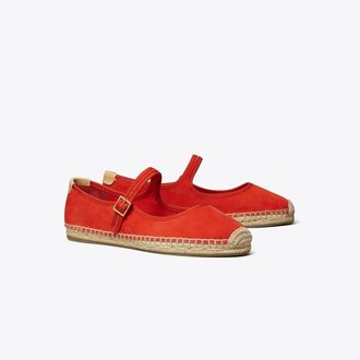 Tory Burch Womens Mary Jane Espadrille, size 5.5