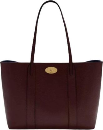 Mulberry Bayswater Tote Bag - Dames - Shoppers - Rood - ONE Size - Leer - Tassen