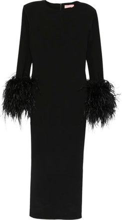 Twentyfourhaitch Donna, Abiti, Nero, XL, new