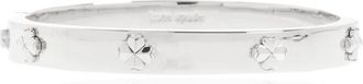 Kate Spade New York Armband met reli&euml;f logo - Dames - Armbanden - Grijs - ONE Size - Accessoires