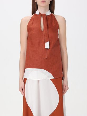 Liviana Conti Linnen Haltertop