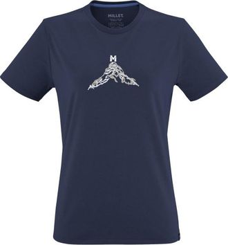 Millet Cima&iuml; Climb S/S T-Shirt f&uuml;r Damen | blau