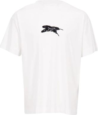 Givenchy Minimalistisch Katoenen T-shirt - Heren - T-shirts - Wit - M - Katoen - Tops