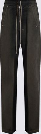 Rick Owens Black Cotton Jeans