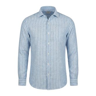 PORTOFIORI Casual Shirts - male - Portofiori - Casual Shirts - Blue - 4XL - Shirts