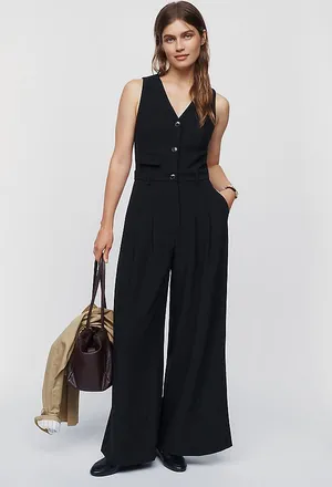 Maeve Avery Suiting Jumpsuit by Maeve