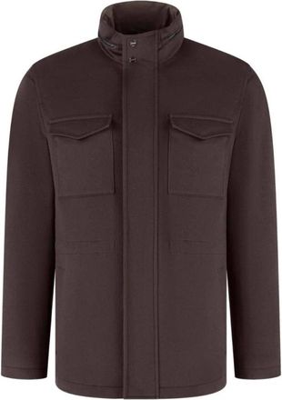 Herno Jassen, Heren, Bruin, 2Xl, Light Jassen