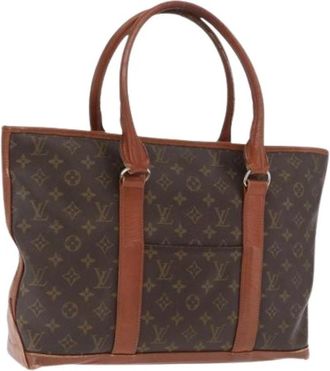 Louis Vuitton Pre-owned Vintage Canvas Tote Bag - Dames - Vintage Shopper - Bruin - ONE Size - Vintage