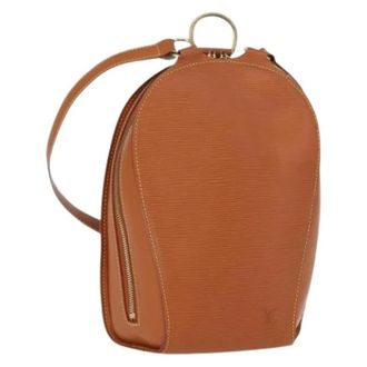 Louis Vuitton Pre-owned Backpacks, female, Brown, Size: ONE SIZE Pre-owned Vintage Backpack