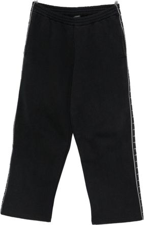 Balenciaga wijde gestreepte broek