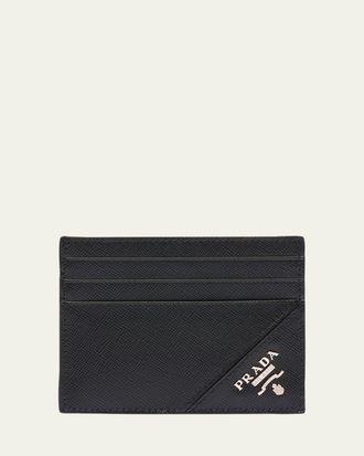 Prada Mens Saffiano Metal Cardcase