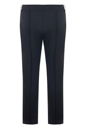 Elisabetta Franchi Womens Cropped Trousers Black Stretch Polyamide