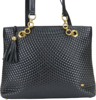 Bally Quilting Leather Tote Bag (Pre-Owned)