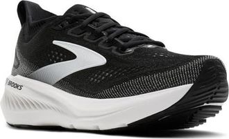 Brooks Glycerin GTS 23 Running Shoe in Black/Grey/White at Nordstrom, Size 9.5