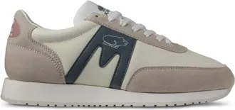 Karhu Mens Albatross 82 Sneakers In Silver Lining / Stormy Weather
