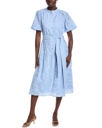 Gracia Eyelet A-Line Dress