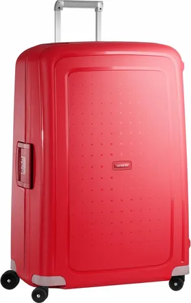 Samsonite Koffer SAMSONITE SCure 138 l, Damen, Gr. B/H/T: 35cm x 81cm x 55cm, rot, Polypropylen, Koffer Koffer