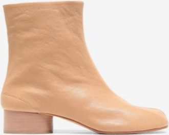 Maison Margiela Beige Ankle Boots