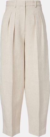 Altuzarra Dash cropped barrel-leg pants