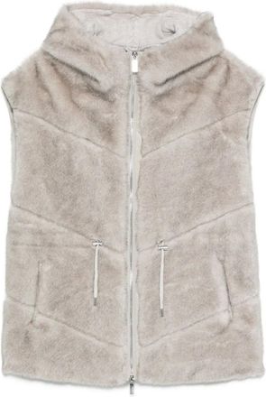 Max & Moi Valora faux-fur gilet - women - Artificial Fur - 36 - Neutrals