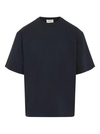 Mordecai stripe-detail cotton T-shirt - men - Cotton - L - Black