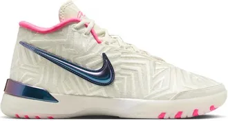 Nike Mens Lebron James LBJ Nxxt Genisus - Basketball Shoes Sail/Hyper Pink Size 10.0