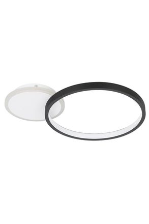 Eglo Eglo Gafares LED Black & White Flush Ceiling Light