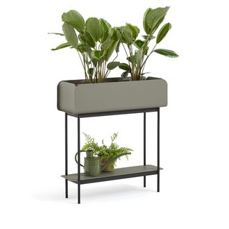 La Redoute Interieurs Hoge plantenbak in staal, Fleury