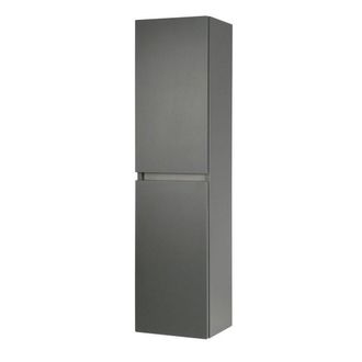 Clifton Matt Dark Grey 1200mm Bathroom Wall Mounted Side Unit
