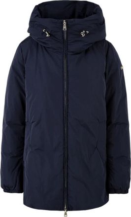 Add Blauwe Jas voor Dames - Dames - Winterjassen - Blauw - L - Jassen