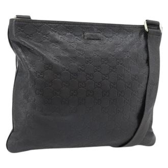Gucci Pre-owned Cross Body Bags, female, Brown, Size: ONE SIZE Pre-owned Vintage Shoulder Bag