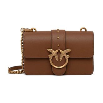 Pinko Pinko, Tassen, Dames, Bruin, ONE Size, Schoudertas