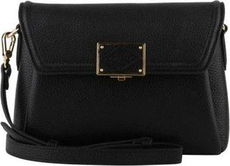 Pourchet Carat Schoudertas - Dames - Schoudertassen - Zwart - ONE Size - Leer - Tassen