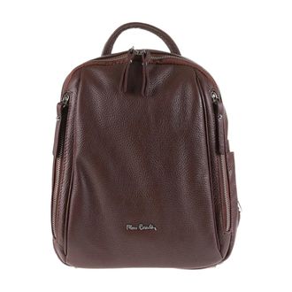Pierre Cardin C&eacute;leste Nova Rugzak - Dames - Rugzakken - Bruin - ONE Size - Leer - Tassen
