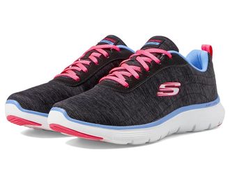 Skechers Flex Appeal 5.0 - Modern Times Womens Shoes Black : 5.5 B - Medium, Synthetic