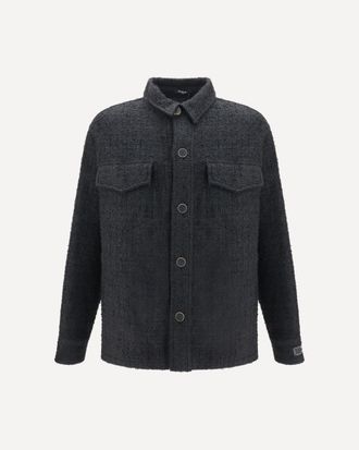 Balmain Tweed buttoned Jacket Male 50