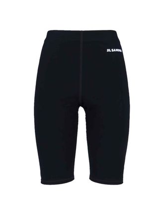 Jil Sander Logo Shorts - Black