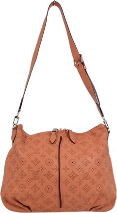 Louis Vuitton Selene Mahina Leather Pink Leather Handbag (Pre-Owned)